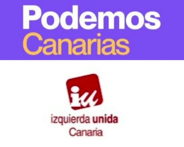 Podemos e Izquierda Unida garantizan un acuerdo de izquierdas en Canarias y apuestan por sumar más fuerzas