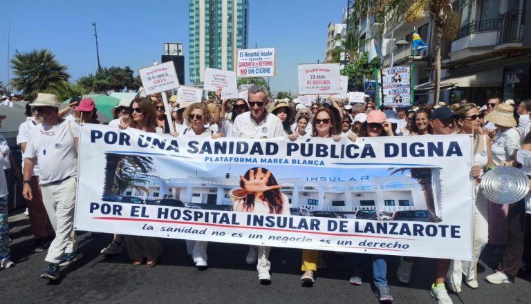 IUC Lanzarote felicita a la ciudadanía por la histórica movilización en defensa del Hospital Insular